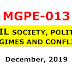 MGPE-013 Previous Year Question Paper Dec 2019