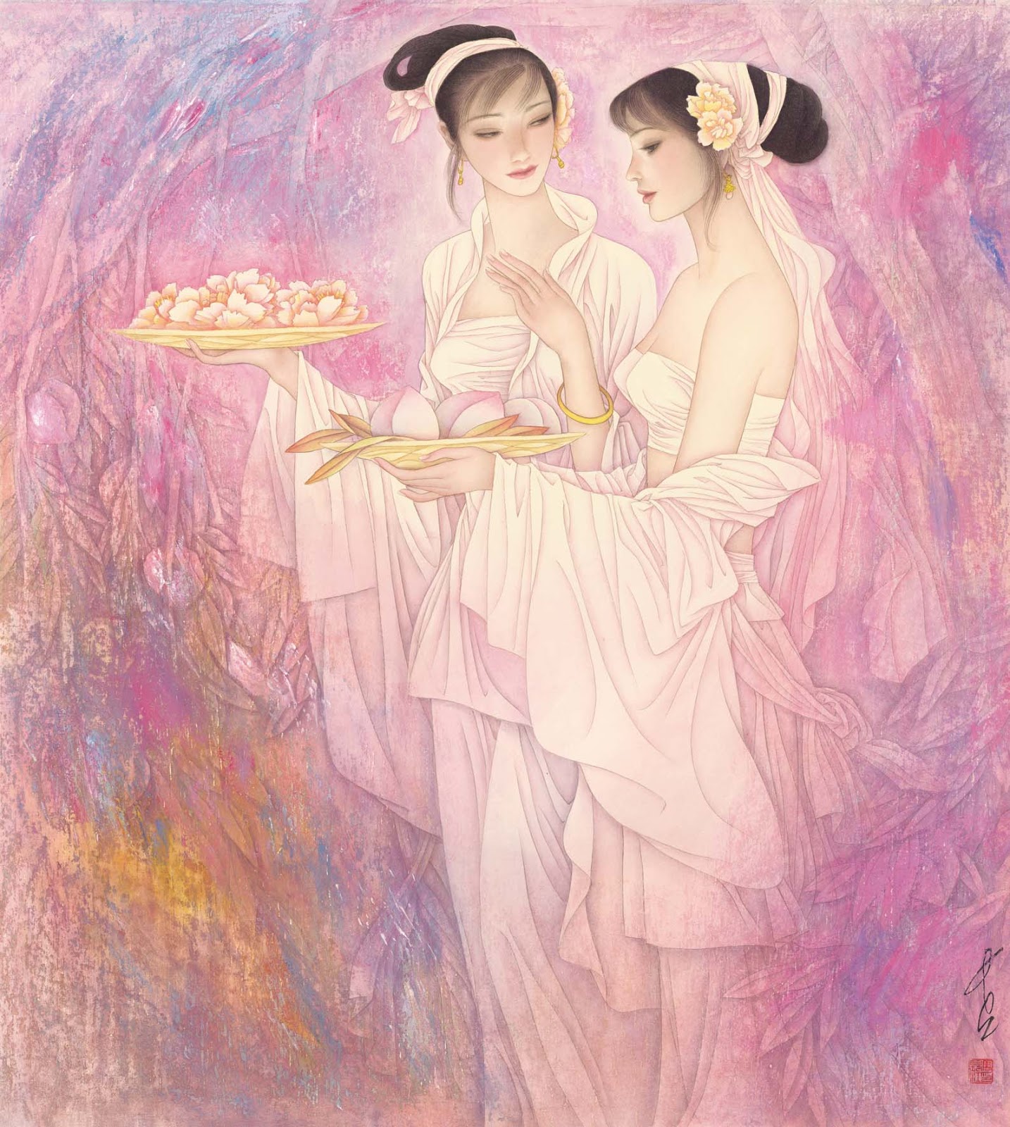 китайский художник гуань цзэцзуй. китайский художник ан хи. тан цзян художник тинг. Contemporary chinese. картины современных японских художников.