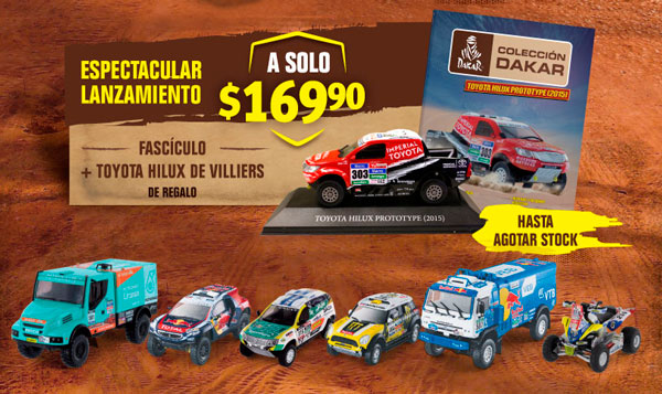 Colección Dakar 1:43 La Nación Argentina