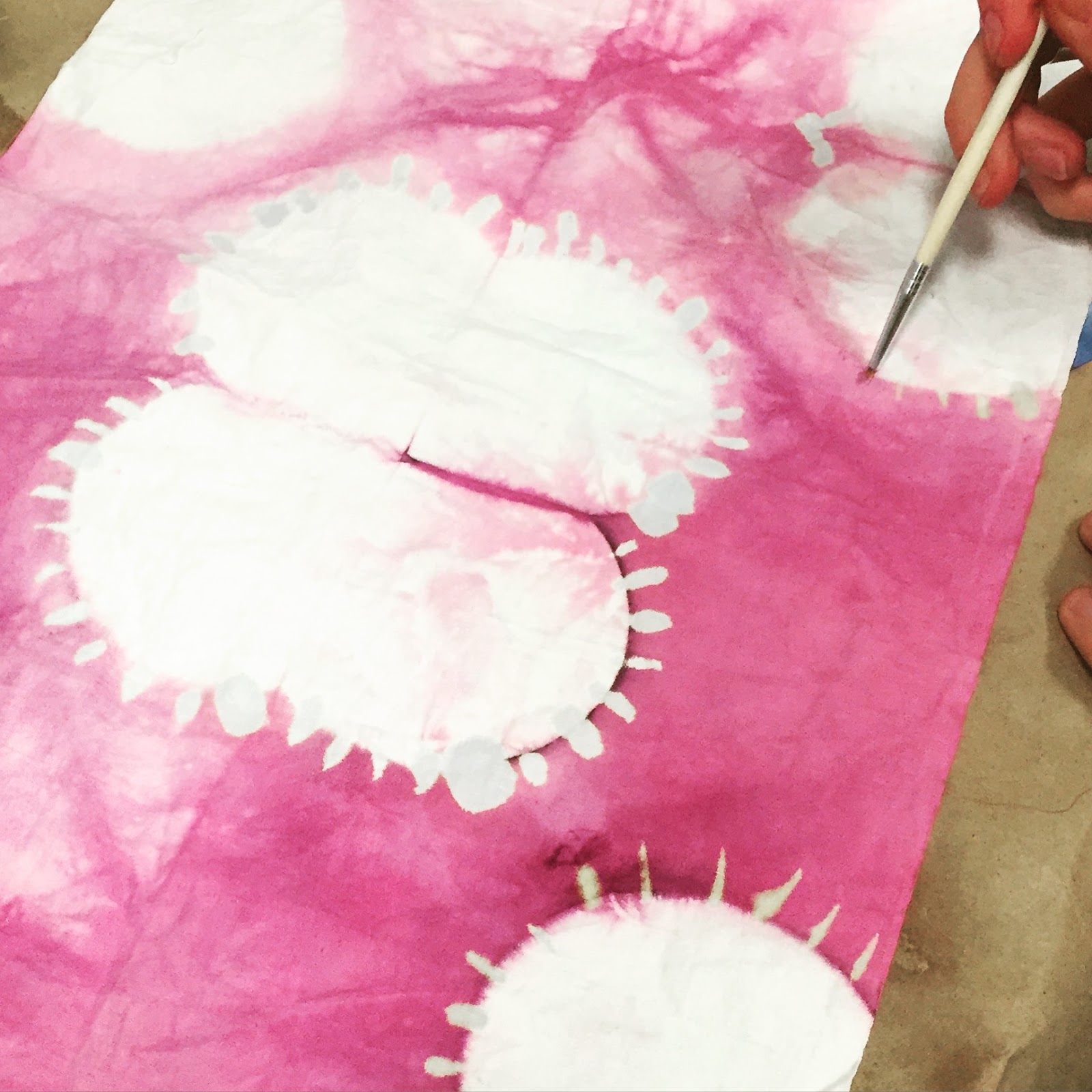 Kate Ward Irresistible Dye Techniques Flour Paste Resist