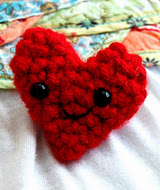 PATRON GRATIS CORAZON AMIGURUMI 1055