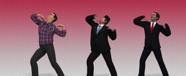 Sudah Lihat Video Parodi Jokowi, SBY dan Ahok Lakukan KOI Dance?