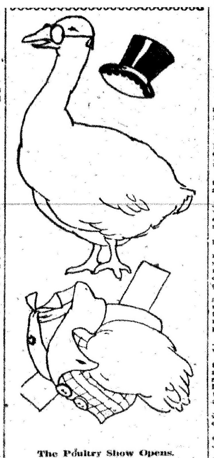 Гусь из бумаги схема