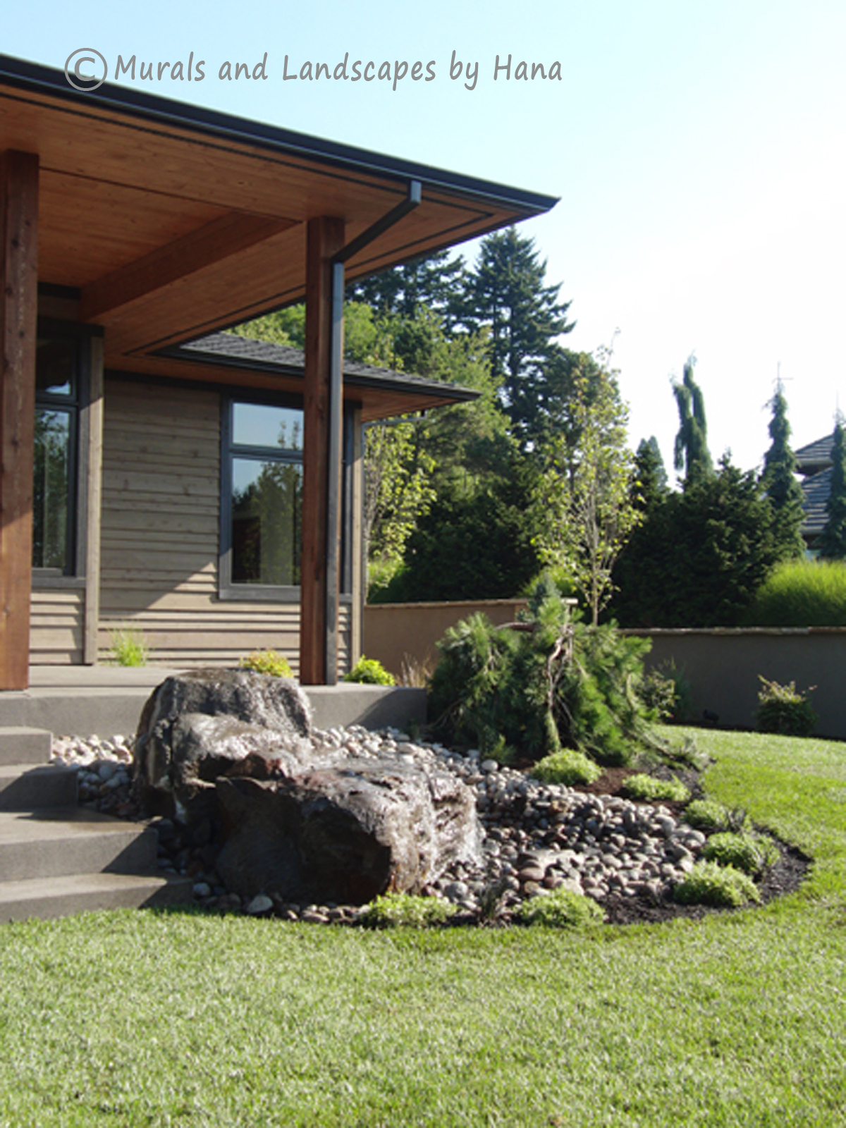 Murals and Landscapes by Hana Vancouver Parade of Homes The Odyssey