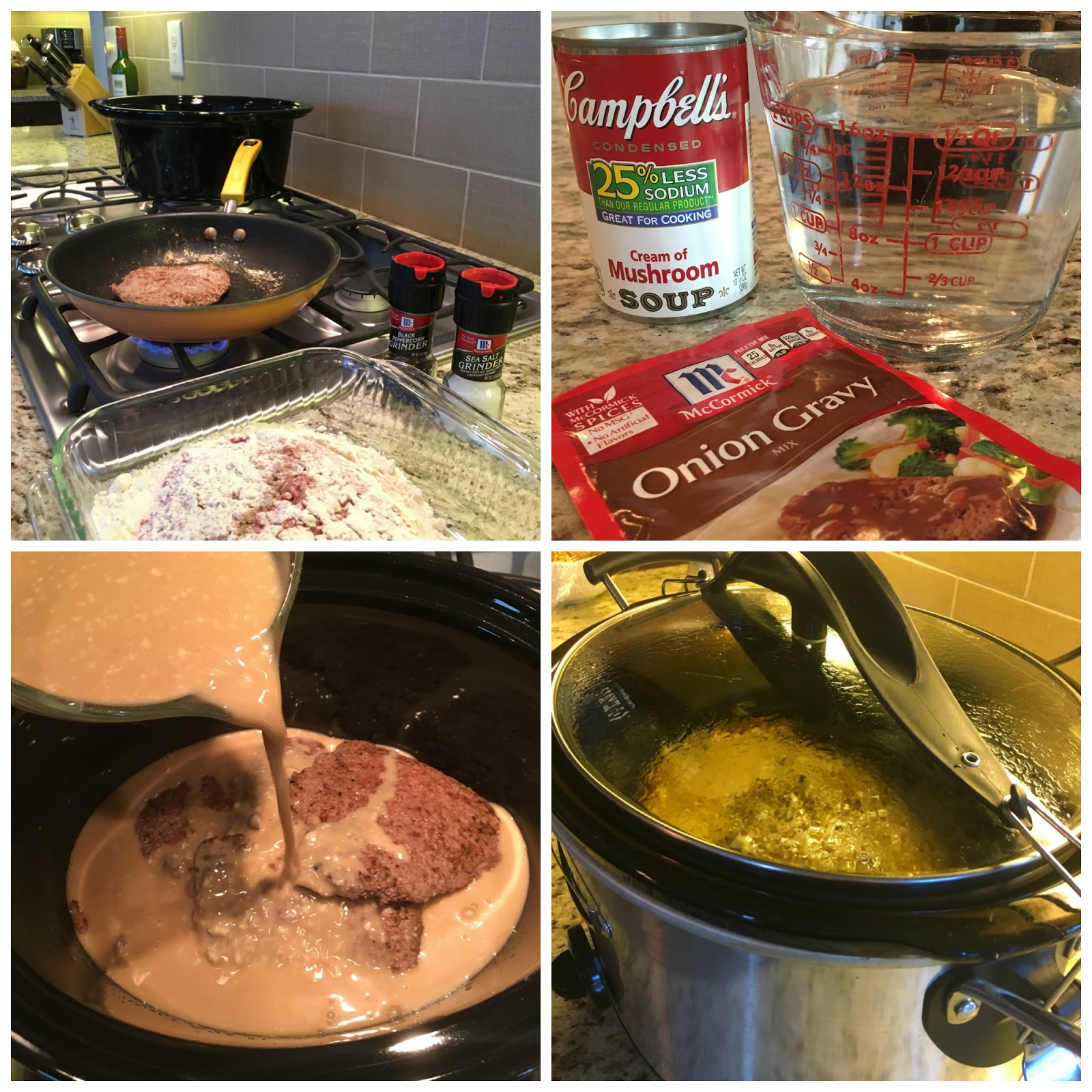 Crockpot Cube Steak: Slow Cooker Cubed Steak with Gravy Dinner