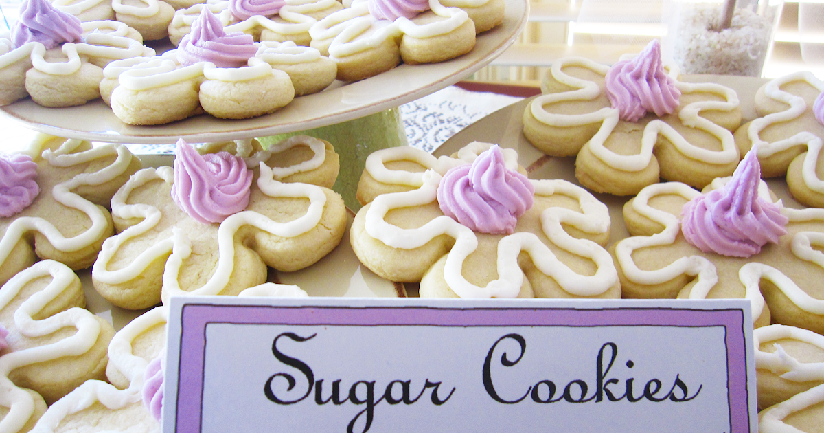 Bridal Shower Sugar Cookies - Parties and Patterns