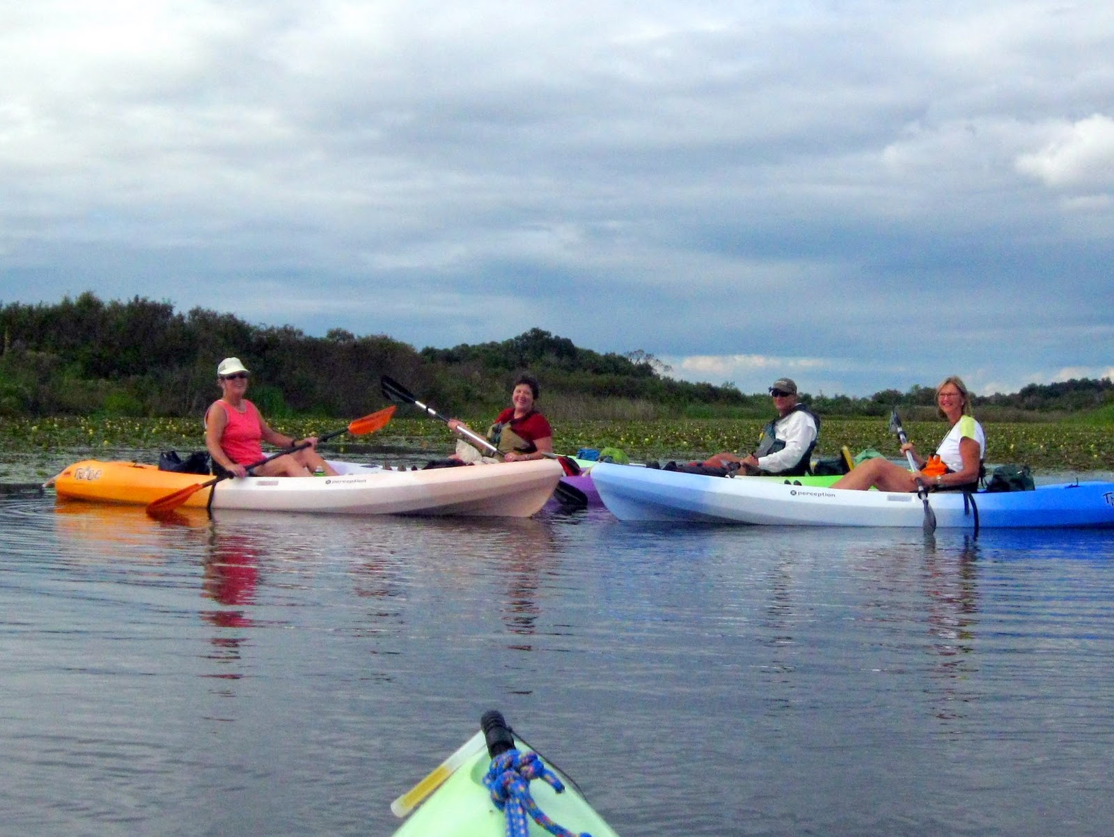 Central Florida Kayak Tours Full Moon Kayak Tour 10/12/11