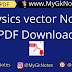 Class 11 Physics vector Notes PDF Download in Hindi