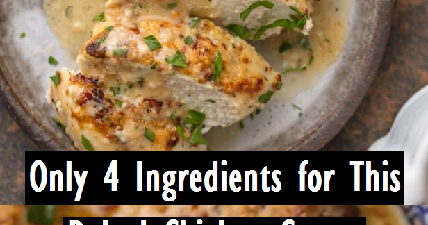 Only 4 Ingredients for This Baked Chicken Caesar - Easy Recipes