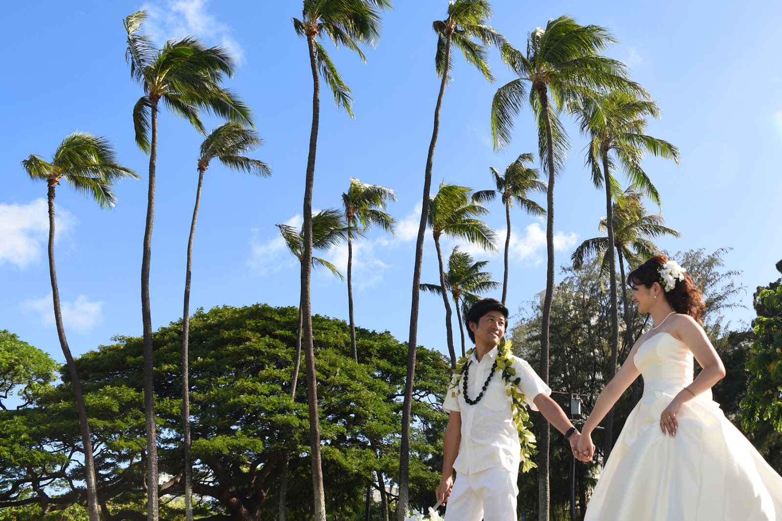 Waikiki Weddings Diamond Head Wedding Photos