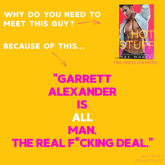 Why do you need to meet this guy? Because of this… “Garrett Alexander is all man. The real fucking deal.”