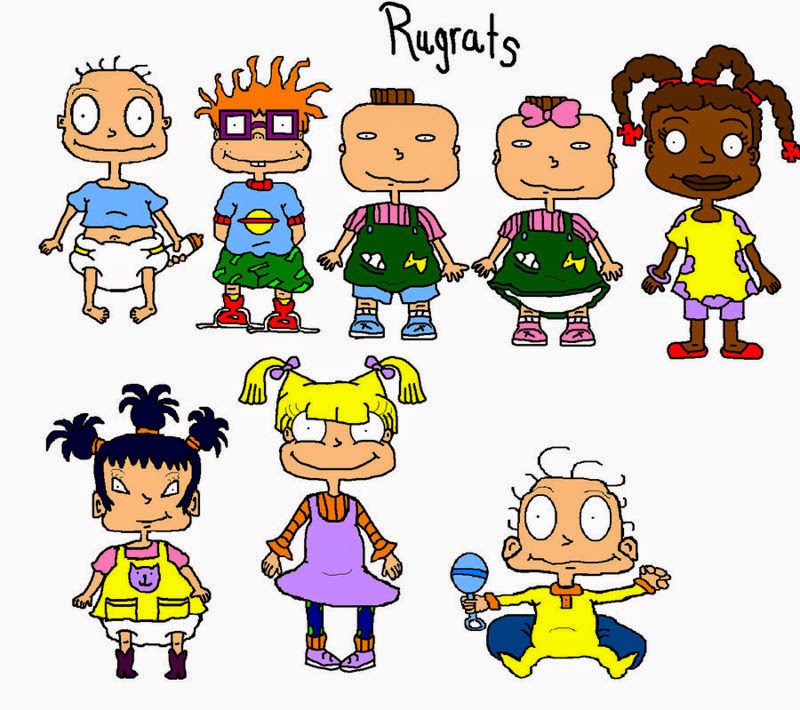 Dibujos para colorear. Maestra de Infantil y Primaria.: Los Rugrats, dibujos  para colorear. Rugrats coloring pages.