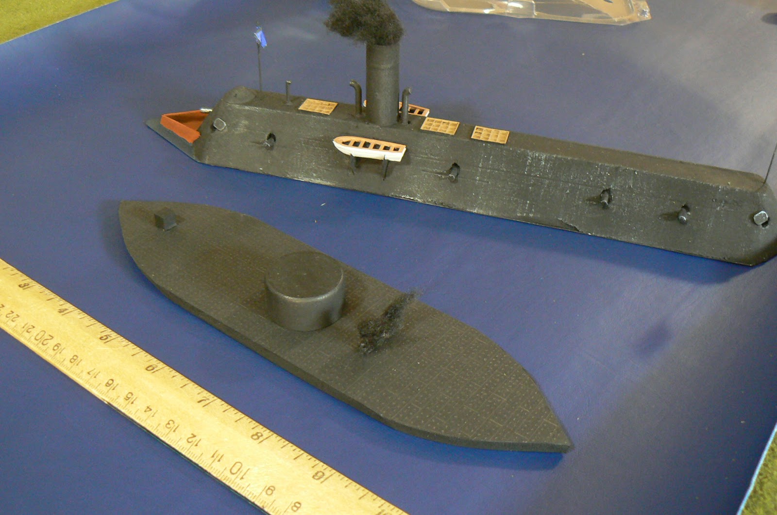 Dots of Paint Monitor and Merrimack