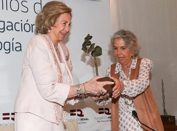 Former Queen Sofia of Spain attended the 'Inigo Alvarez de Toledo' awards ceremony held at the Residencia de Estudiantes