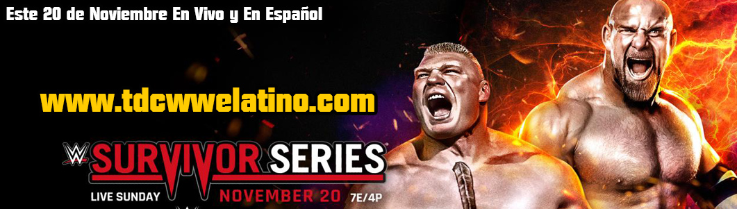 Ver WWE Survivor Series 2016  En vivo y en Español este 20 de
