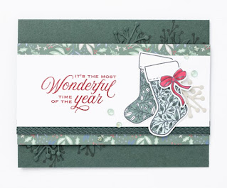 Stampin' Up! Tidings & Trimmings Bundle ~ Tidings of Christmas Designer Paper