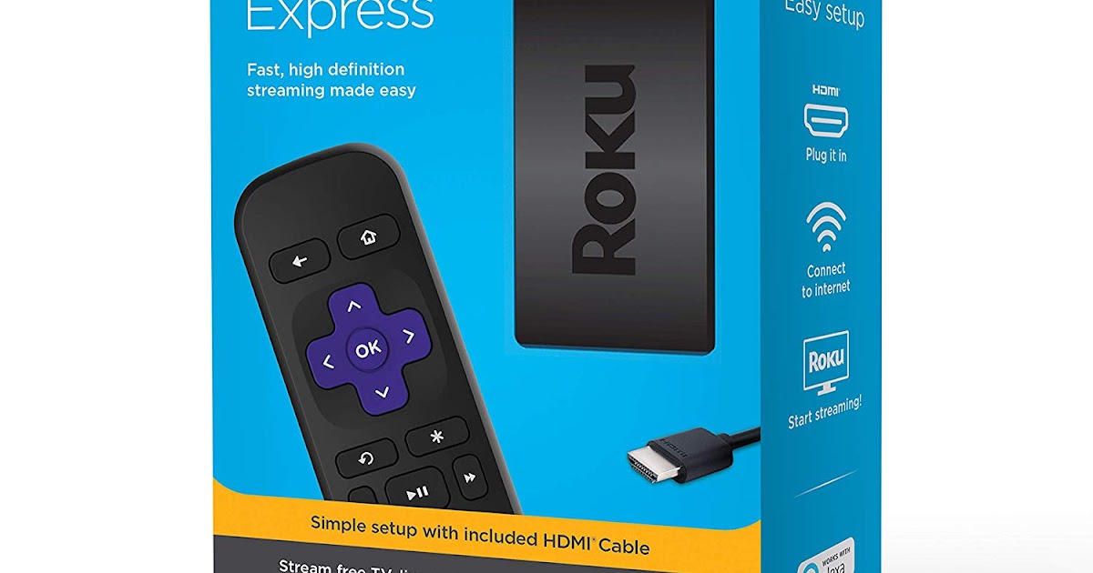 Roku Express HD Streaming Media Player 2019