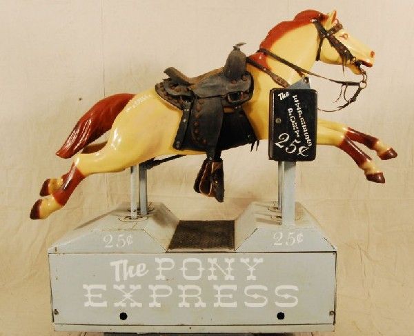 Sixgun Justice: QUARTER HORSES—COIN OPERATED MECHANICAL HORSE RIDES