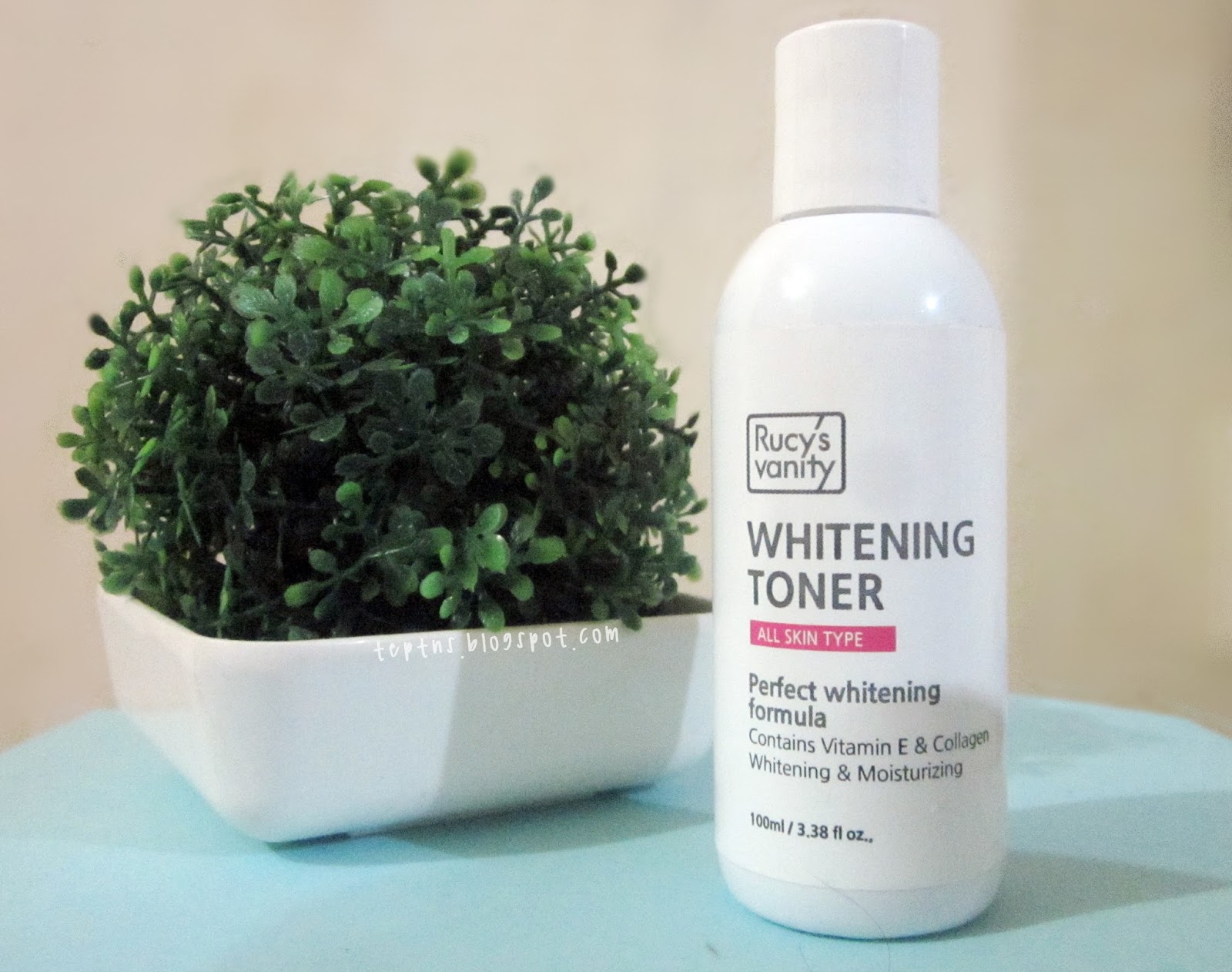 Rucy's Vanity Whitening Toner Review - Tep Tries New Stuff