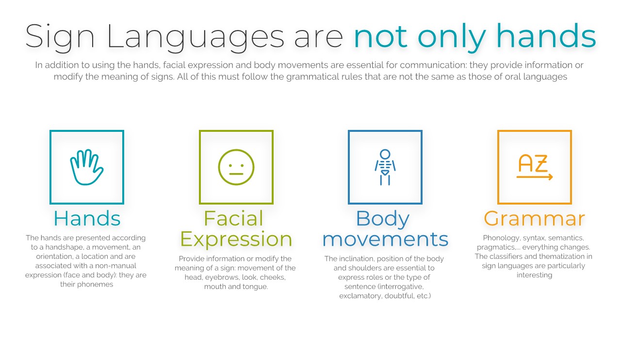 Infographic Sign Language Rights for All!
