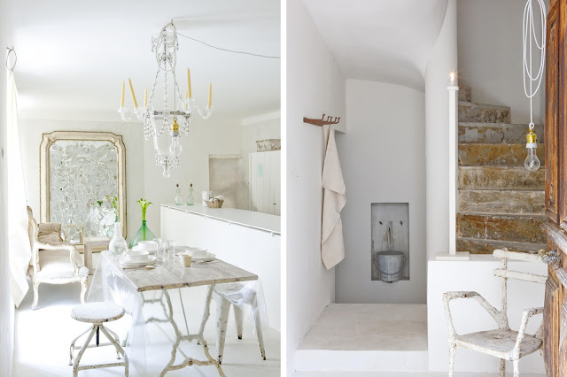 Jacqueline Morabito's whitewashed house in Provence