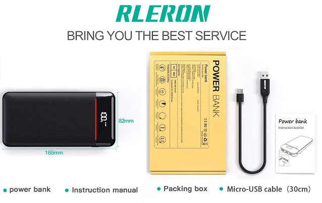 RLERON 25000 mAh Power Bank Review RLERON 25000 mAh Power Bank Review