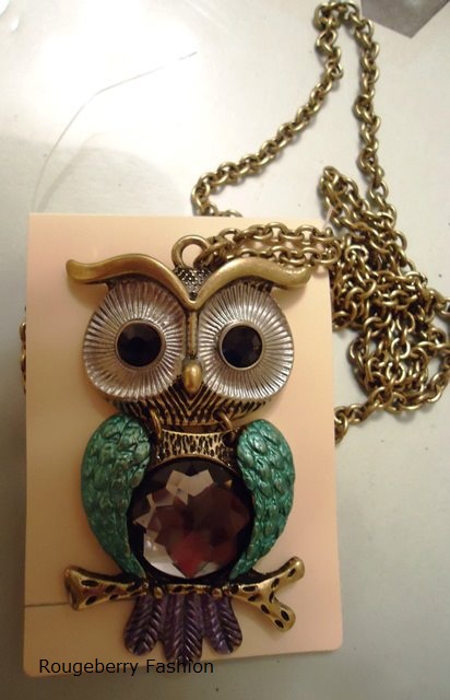 Forever 21 Owl Necklace