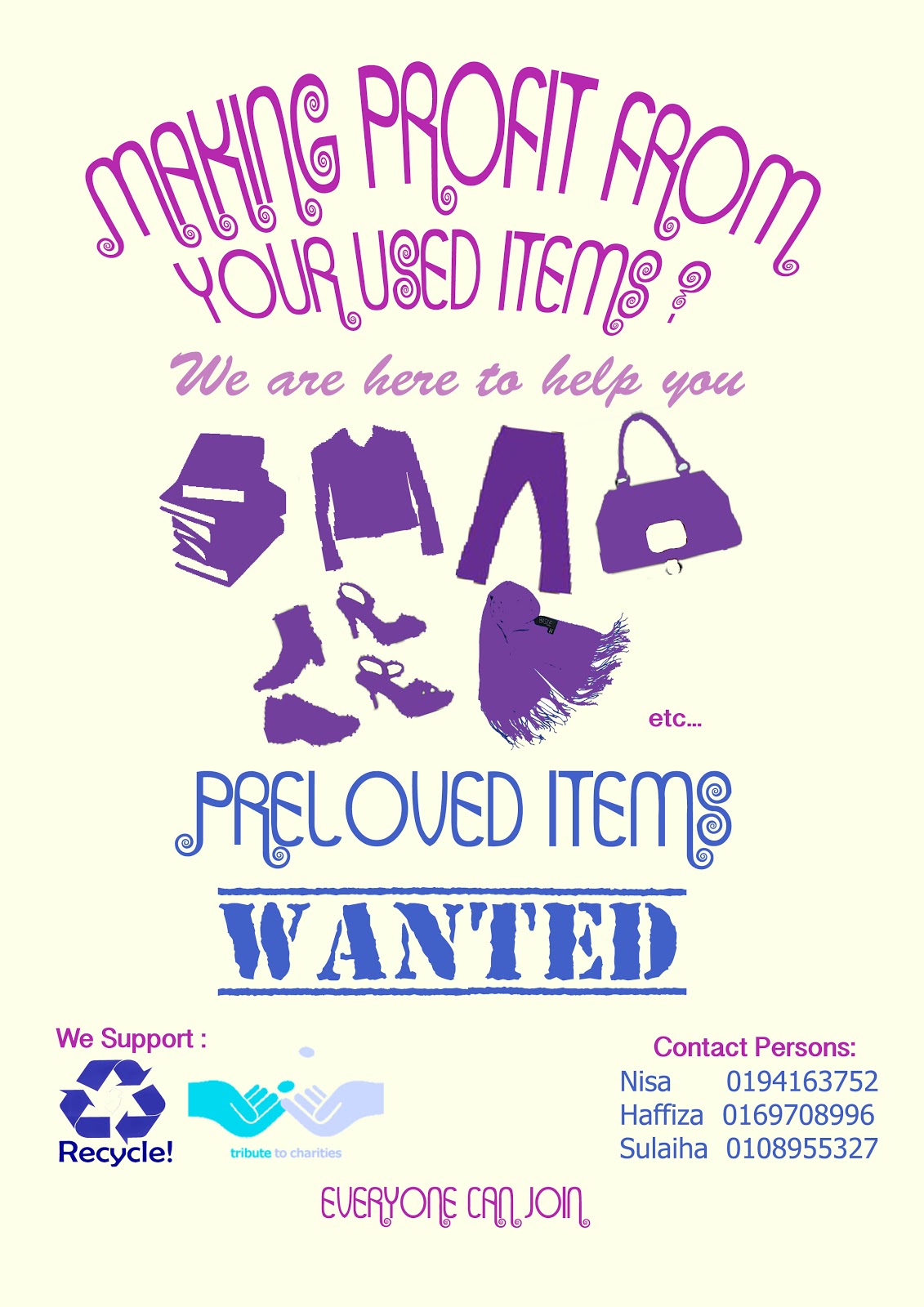 consuelo Preloved Items Project