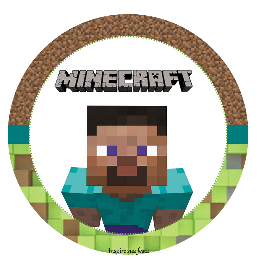 Template Minecraft Cake Toppers Printable Crafts DIY And Ideas Blog Template Minecraft Cake Toppers Printable Crafts DIY And Ideas Blog