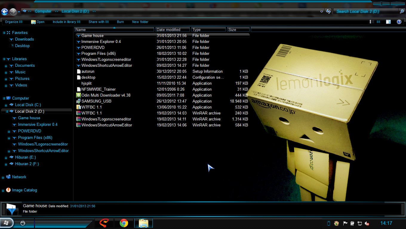 Zulfiblog Aplikasi Windows 7 Folder Background Change