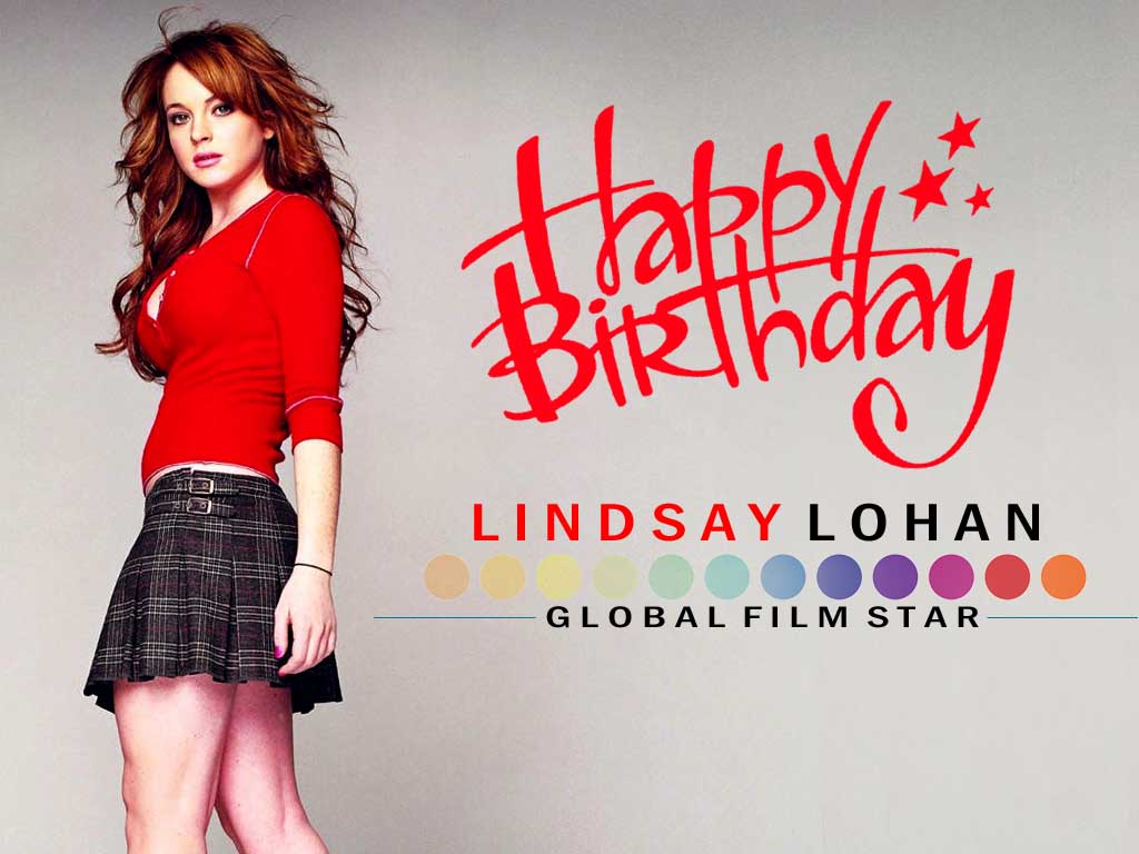 Happy Birthday Photo: Celebrate: Lindsay Lohan 35 Birthday Wishes