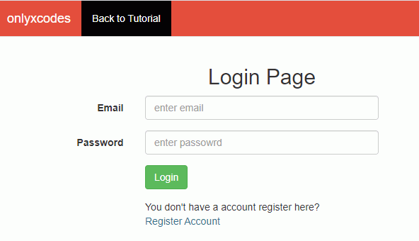 login page | how to send email in java