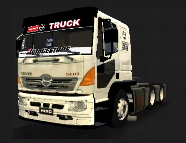 Skin Download Livery Idbs Truck Simulator Hino download 
