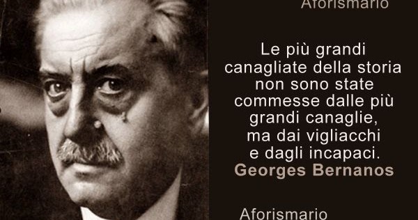 Aforismario Aforismi Frasi E Citazioni Di Georges Bernanos