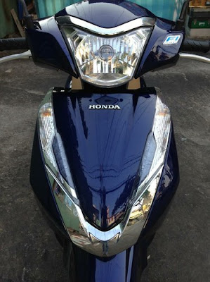 Honda Lead 2013 sơn màu xanh zin cực đẹp