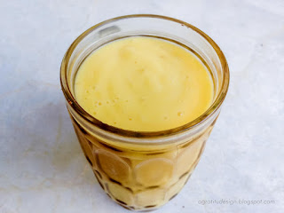 A Glass Of Fresh Jackfruit Juice Drink With Milk On The Floor