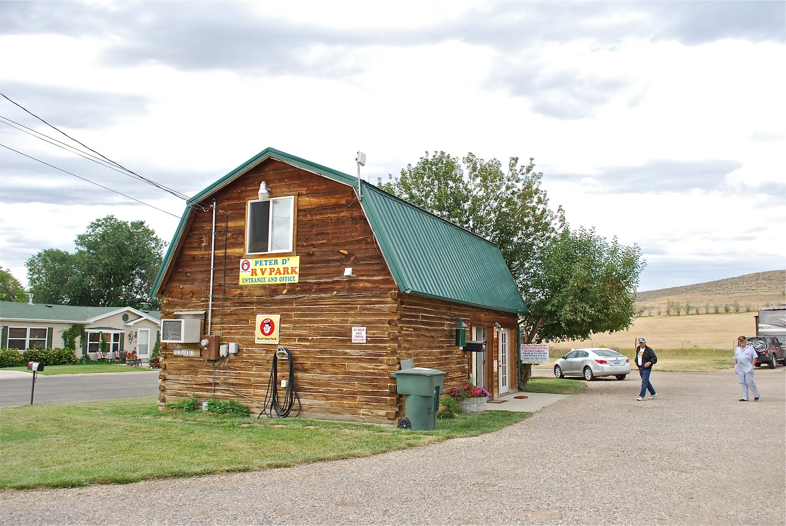 BLUE SKY AHEAD Peter D's RV Park, Sheridan, Wyoming