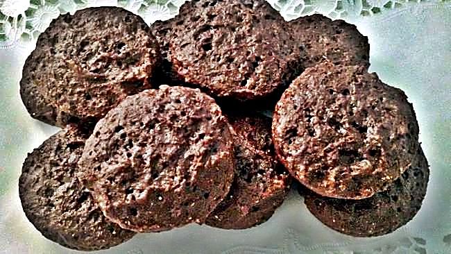 Bizco-galletas integrales de yogur y cacao