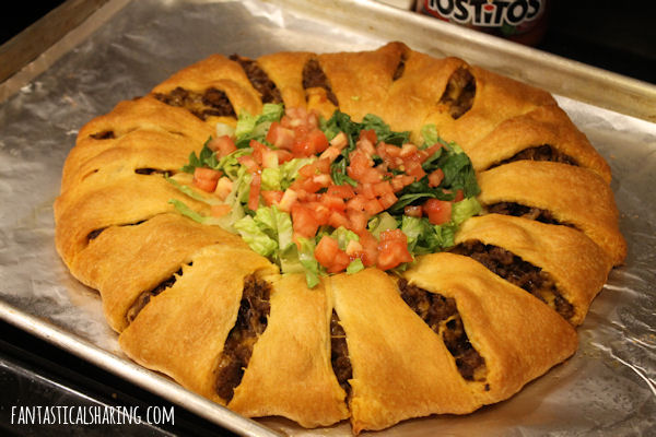 Fantastical Sharing of Recipes: Taco Ring