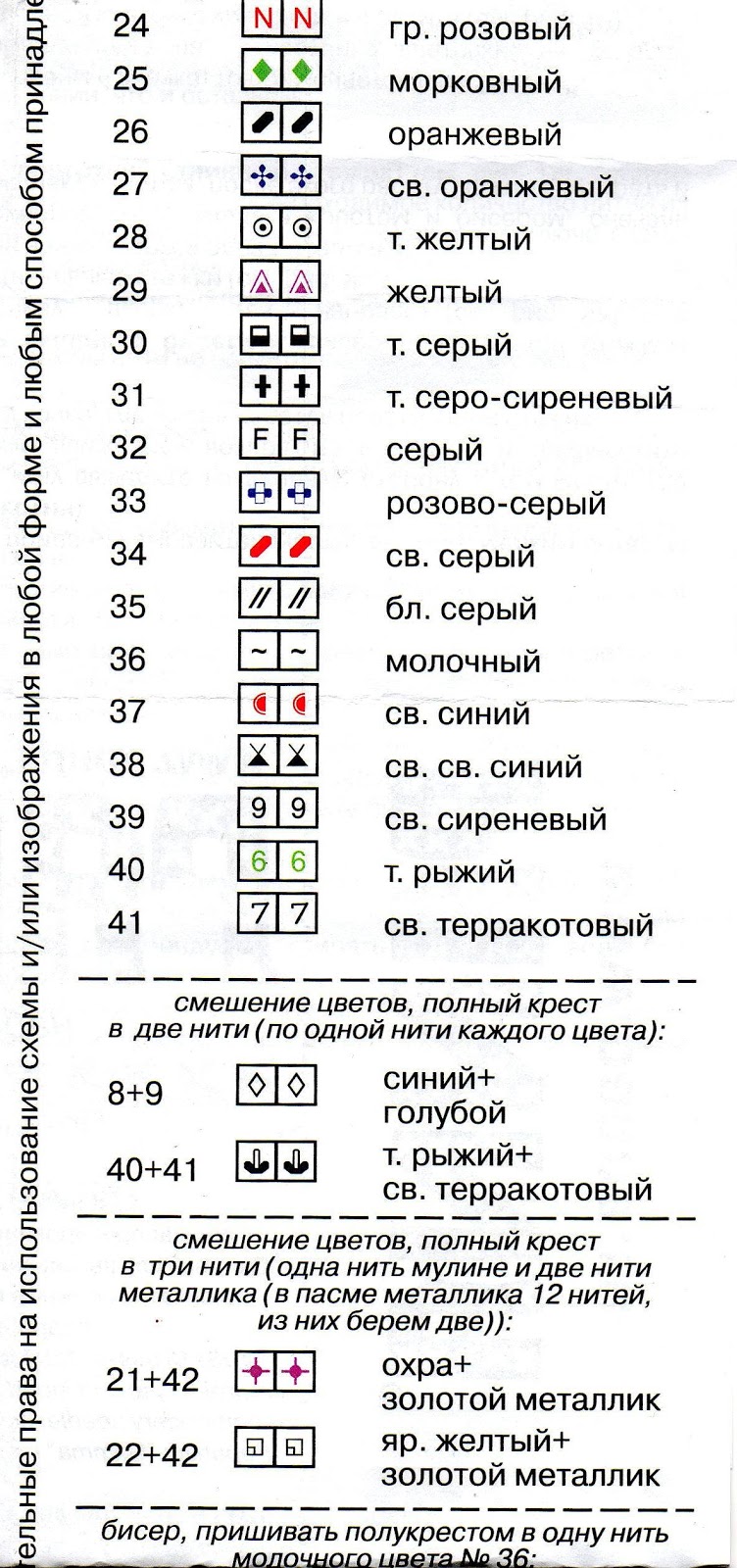 Венок изобилия. Схемы вышивки (3)