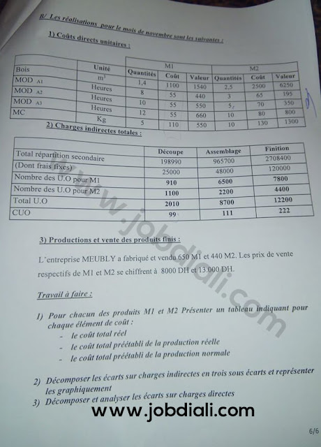 Exemple de concours des Administrateurs 2ème grade (Audit et Contrôle de Gestion) 2019- Agence de Développement Social