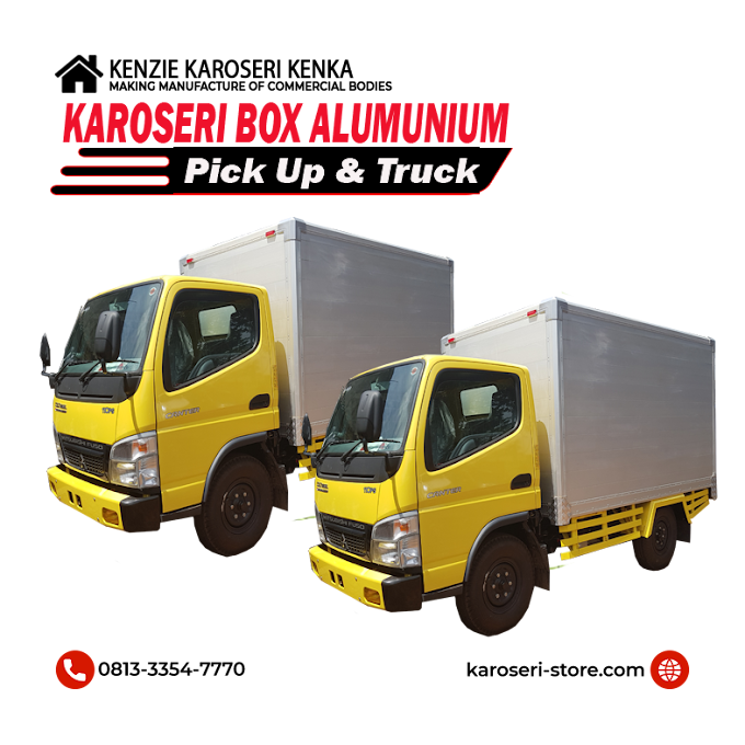 Service Truck Box Alumunium