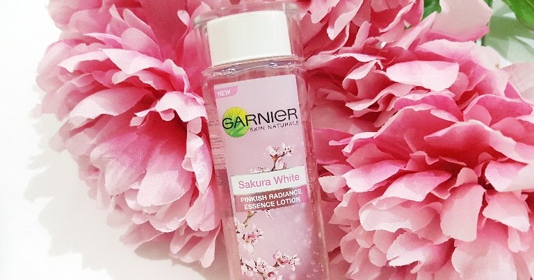Review Garnier Sakura White Pinkish Radiance Essence Lotion The Journey Beauty And Lifestyles Blogger In Bandung