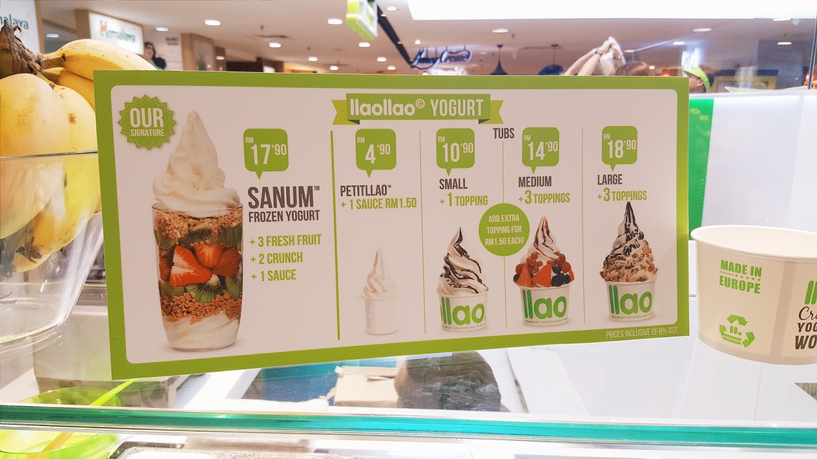 Llao Llao Gurney Plaza FISHMEATDIE