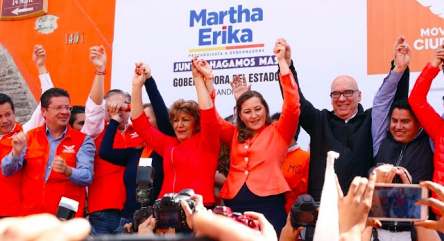 Por Puebla al Frente ganará la gubernatura de Puebla con Martha Erika: Dante Delgado