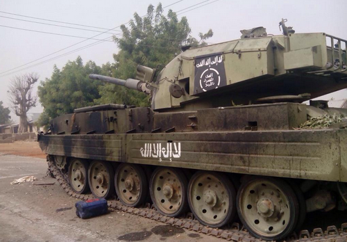 boko haram armoured tanker