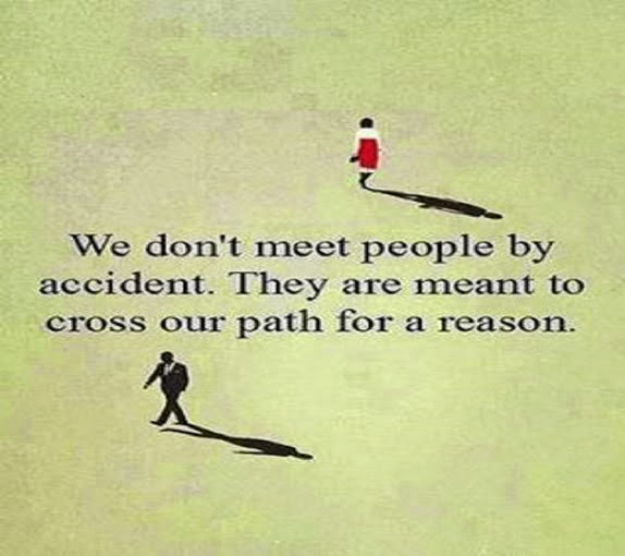 We Don't Meet People By Accident | Quotes and Sayings