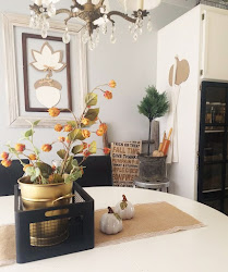 fall dining farmhouse decor modern room cottage quaint sanctuary rug