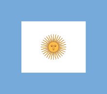 Bandera de proa de la Armada Argentina