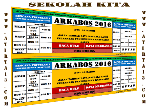 Aplikasi Rencana Acara Dan Anggaran Pelaporan Dukungan Operasional
Sekolah ( Bos ) Tahun 2016